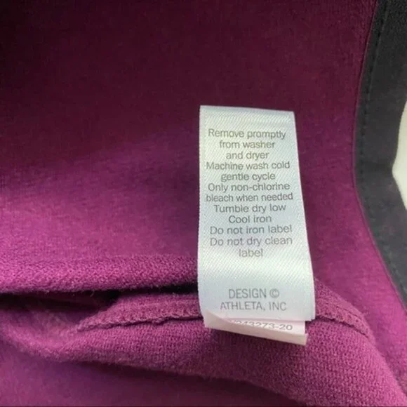 Athleta‎ Sentry Drawstring Hoodie in Maroon Women Size XXS - Picture 10 of 11